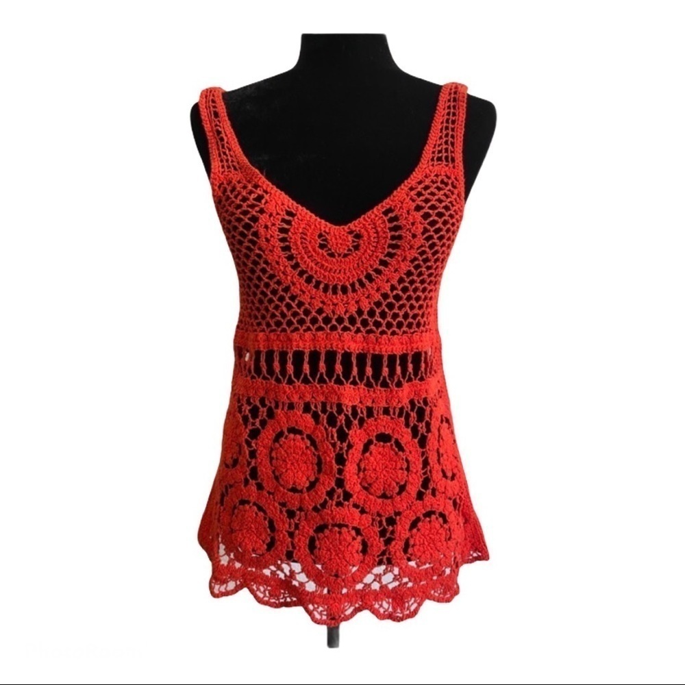 UO crochet cover up tank S